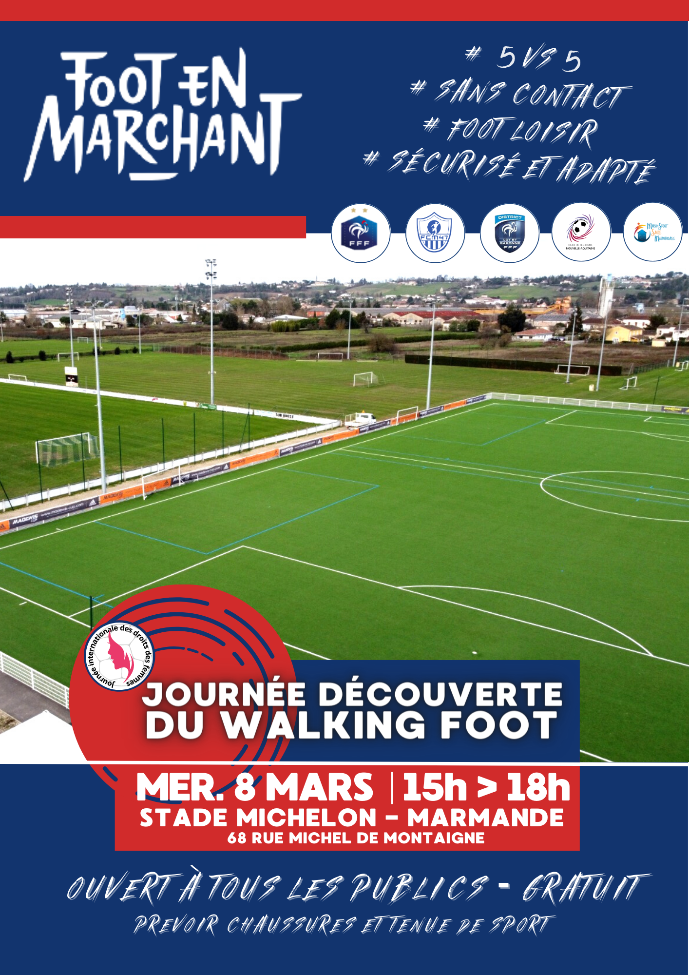 Centre Presse : Montmorillon : les premiers pas du foot en marchant